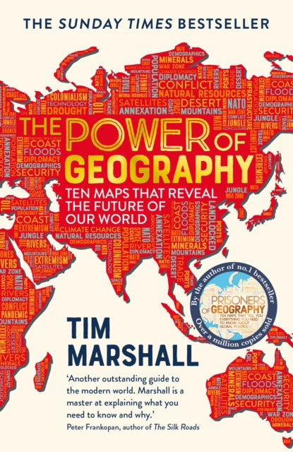 Front cover of The Power of Geography by Tim Marshall, paperback