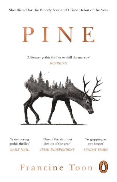 Front cover of Pine by Francine Toon, paperback