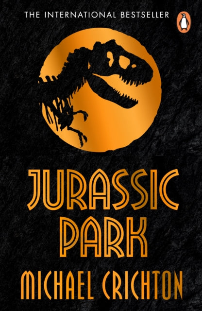 Front cover of Jurassic Park by Michael Crichton, paperback