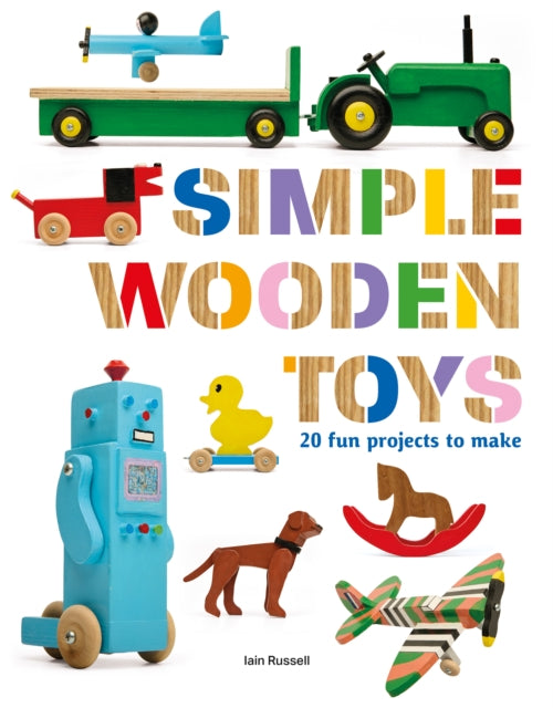 Front cover of Simple Wooden Toys by Iain Russell, paperback