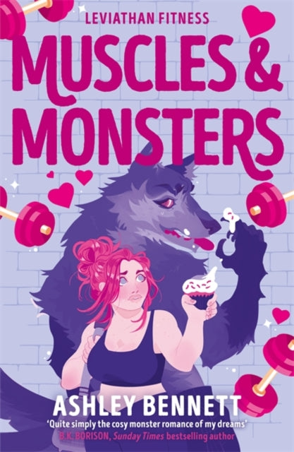Muscles and Monsters : The must-read sweet and spicy, small-town monster romance for 2026 (Leviathan Fitness Book 1) - Ashley Bennett