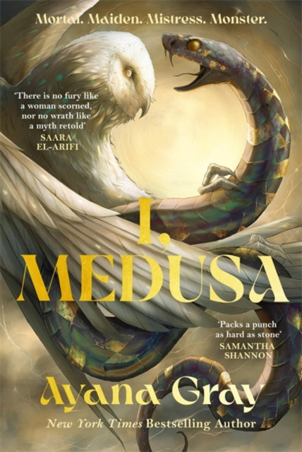 Front cover of I, Medusa by Ayana Gray, hardback
