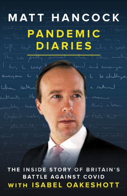 Front cover of Pandemic Diaries by Isabel Oakeshott, hardback