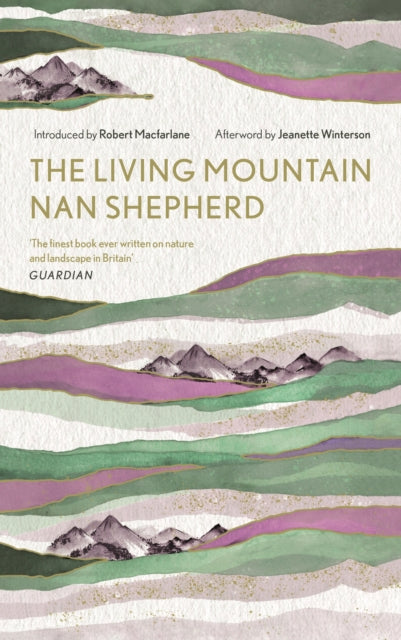Front cover of The Living Mountain by Jeanette Winterson, hardback