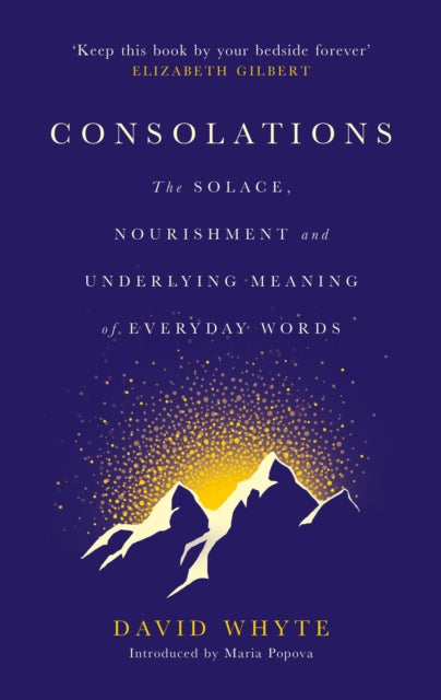 Front cover of Consolations by Maria Popova, hardback