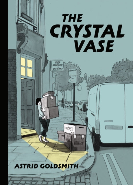 Front cover of The Crystal Vase by Astrid Goldsmith, hardback