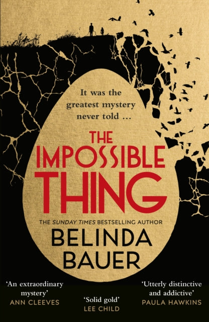 Front cover of The Impossible Thing by Belinda Bauer, hardback