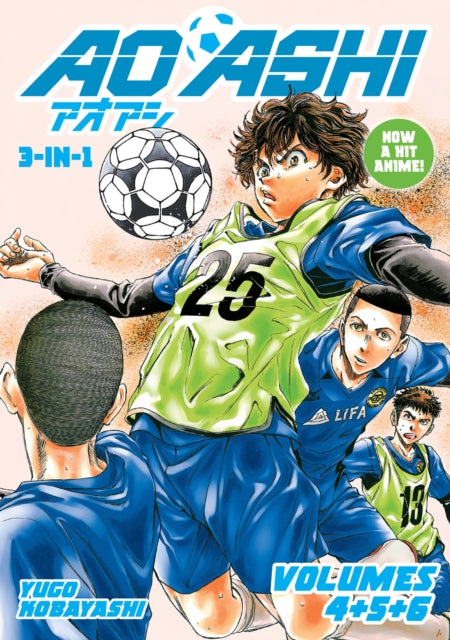 Aoashi (3-in-1 Edition) Volume 2 (Vol. 4,5,6) - Kobayashi Yuugo