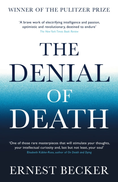 Front cover of The Denial of Death by Ernest Becker, paperback