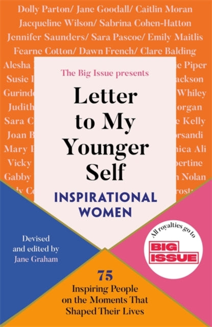 Front cover of Letter to My Younger Self: Inspirational Women by Jane Graham, paperback