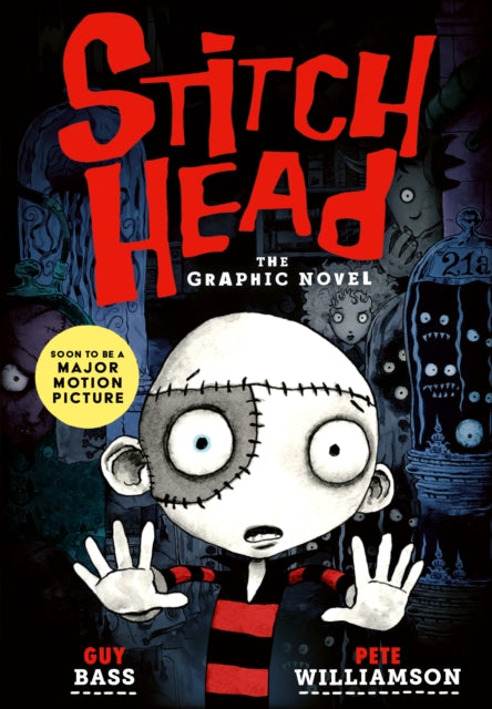 Front cover of Stitch Head: The Graphic Novel by Guy Bass, paperback