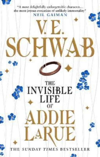 Front cover of The Invisible Life of Addie LaRue by V.E. Schwab, paperback