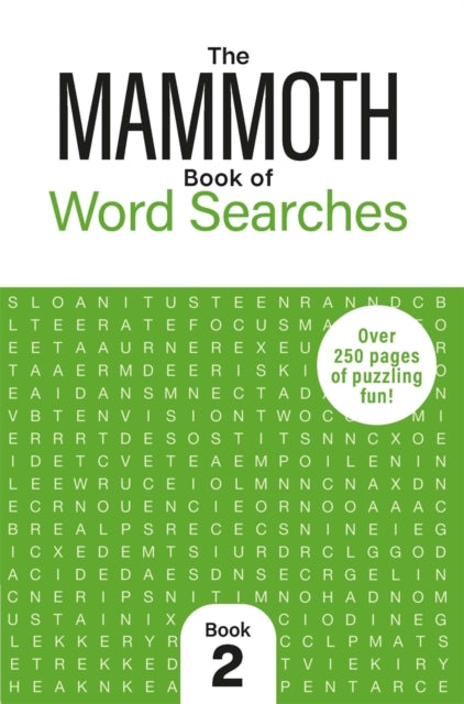 The Mammoth Book of Word Searches 2 : Over 250 Pages of Puzzling Fun - Dr Gareth Moore