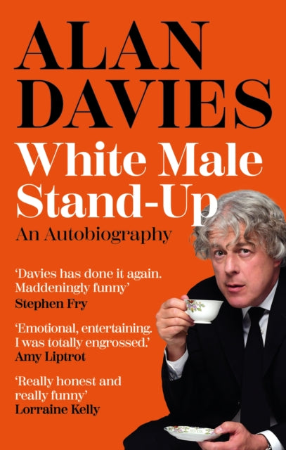 Front cover of White Male Stand-Up by Alan Davies, paperback