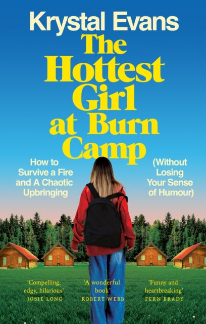 Front cover of The Hottest Girl at Burn Camp by Krystal Evans, paperback