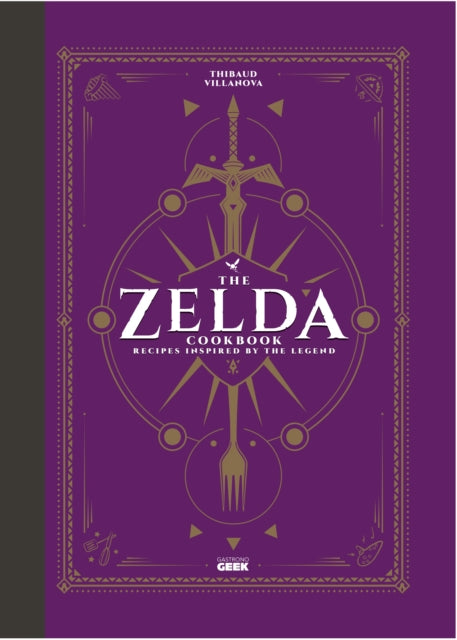Front cover of The Unofficial Zelda Cookbook -, hardback