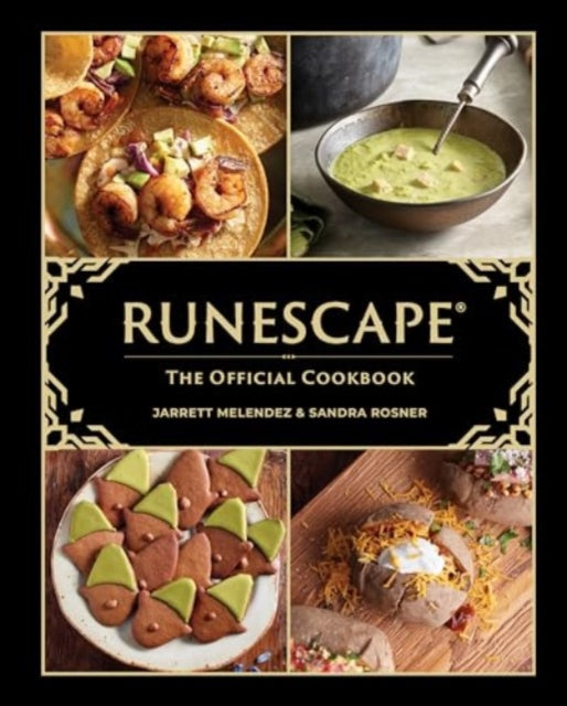 Front cover of RuneScape: The Official Cookbook by Jarrett Melendez, hardback