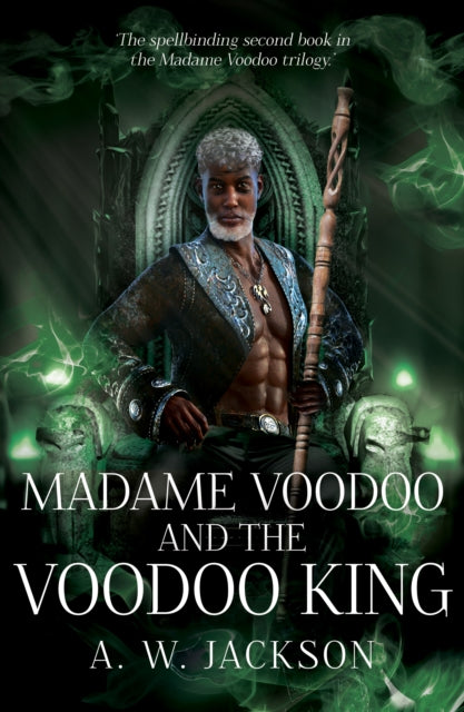 Front cover of Madame Voodoo and the Voodoo King by A.W. Jackson, paperback