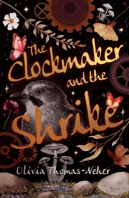 Front cover of The Clockmaker and the Shrike - Olivia Thomas-Neher, paperback