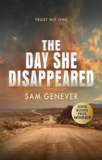 Front cover of The Day She Disappeared by Sam Genever, paperback