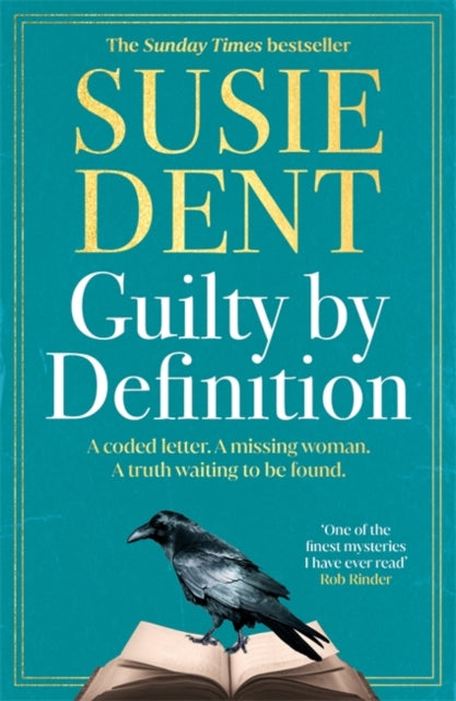 Front cover of Guilty by Definition by Susie Dent, paperback