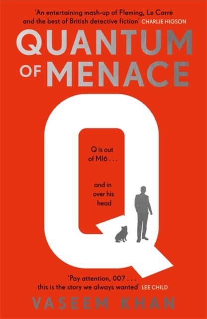 Front cover of Quantum of Menace by Vaseem Khan, hardback