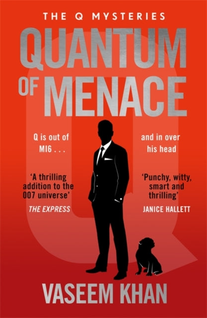 Front cover of Quantum of Menace by Vaseem Khan, paperback