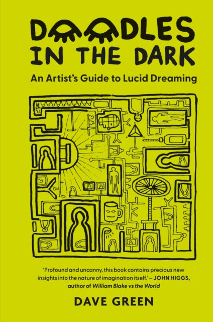 Front cover of Doodles In The Dark by Dave Green, hardback