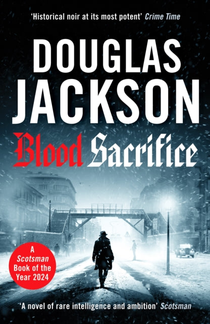 Front cover of Blood Sacrifice by Douglas Jackson, paperback