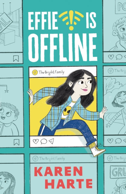 Front cover of Effie is Offline by Karen Harte, paperback