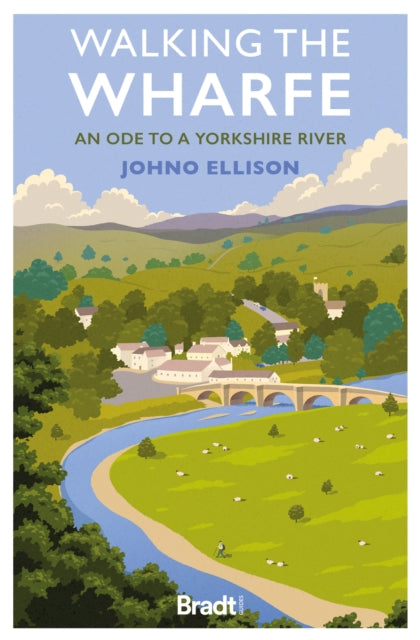 Front cover of Walking the Wharfe by Johno Ellison, paperback