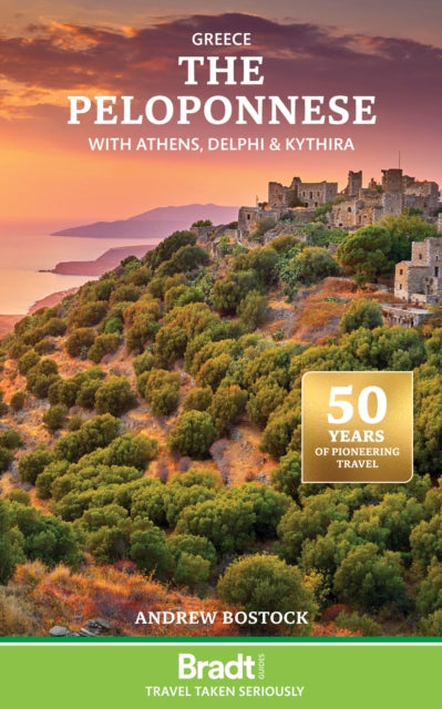 Front cover of Greece: The Peloponnese by Andrew Bostock, paperback