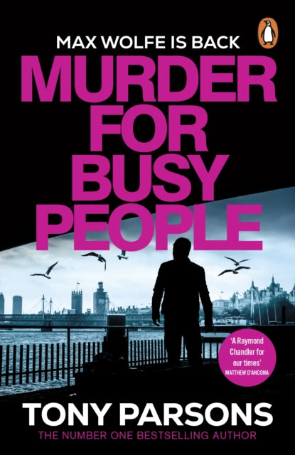 Front cover of Murder for Busy People by Tony Parsons, paperback