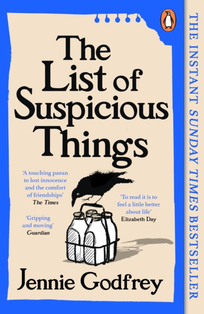 Front cover of The List of Suspicious Things by Jennie Godfrey, paperback