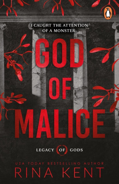 Front cover of God of Malice by Rina Kent, paperback