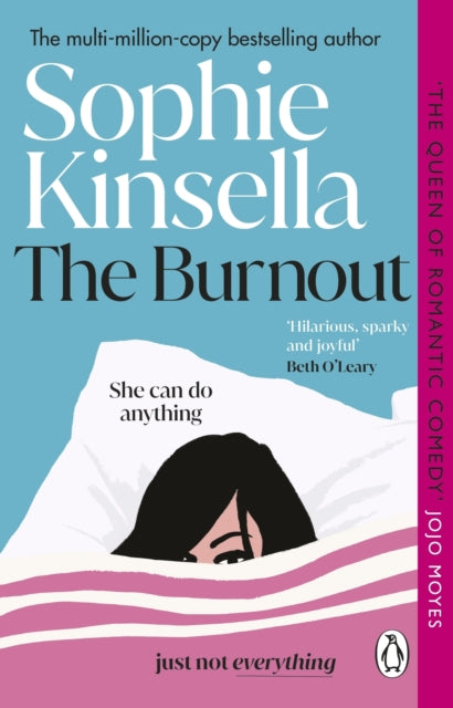 Front cover of The Burnout by Sophie Kinsella, paperback