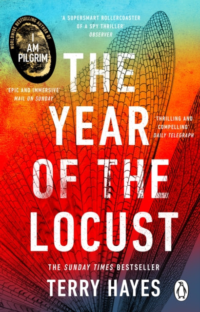 Front cover of The Year of the Locust by Terry Hayes, paperback