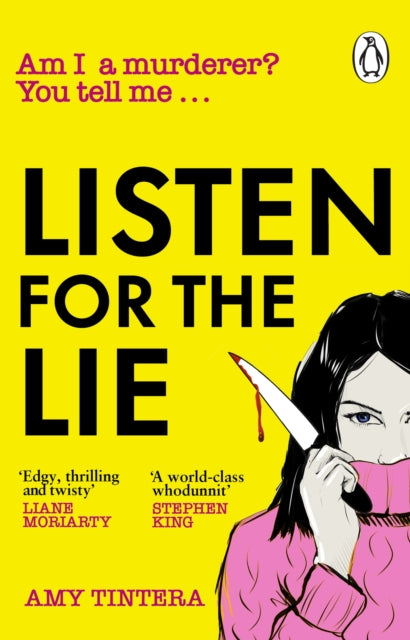 Front cover of Listen for the Lie by Amy Tintera, paperback