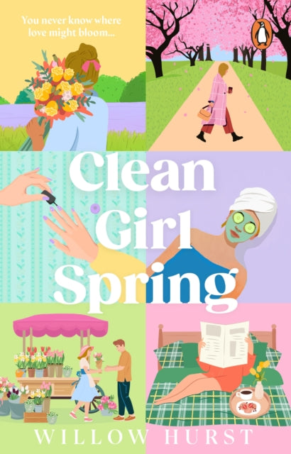 Front cover of Clean Girl Spring by Willow Hurst, paperback
