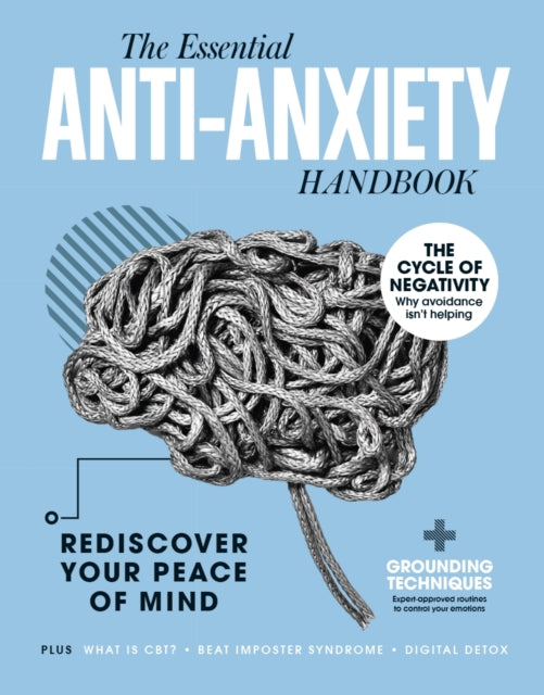 Front cover of The Anti-Anxiety Handbook by Future Publishing, hardback