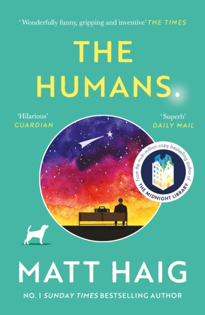 Front cover of The Humans by Matt Haig, paperback