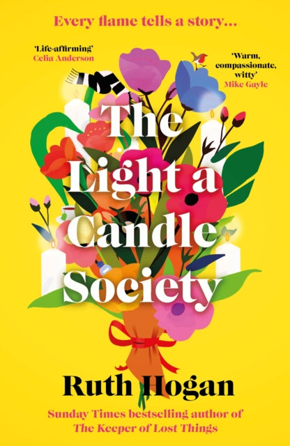 Front cover of The Light a Candle Society by Ruth Hogan, paperback