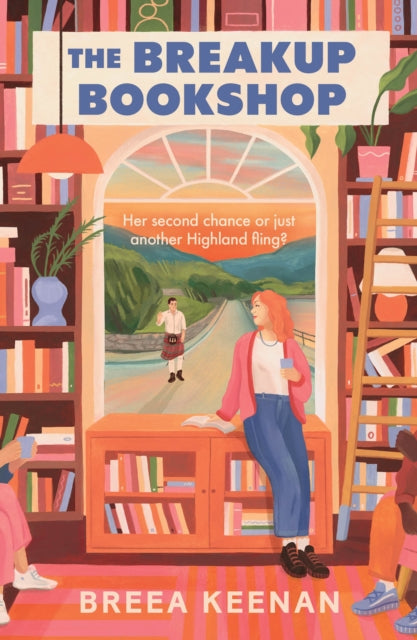 Front cover of The Breakup Bookshop by Breea Keenan, paperback