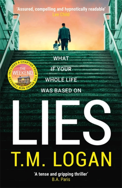 Front cover of Lies by T.M. Logan, paperback