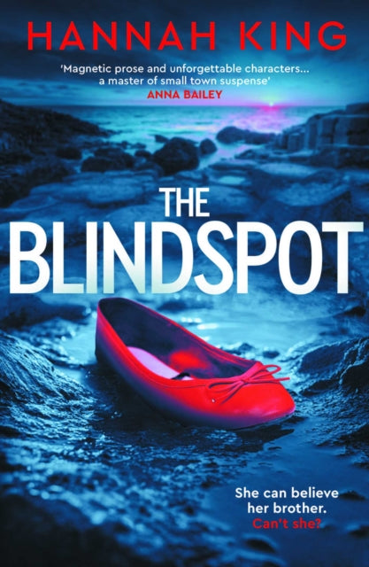 Front cover of The Blindspot by Hannah King, paperback