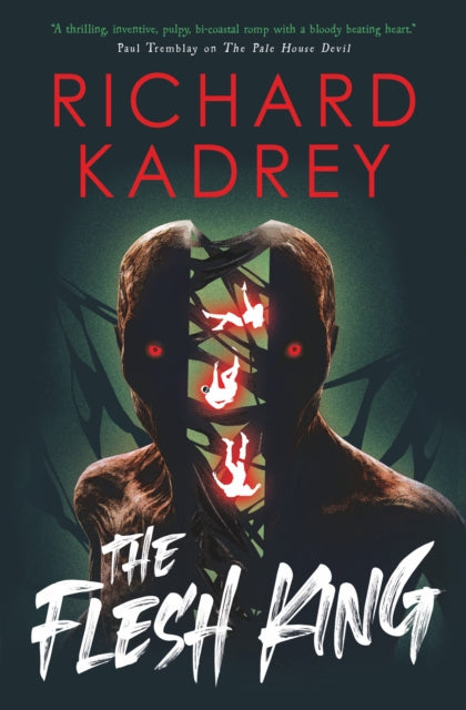 Front cover of The Discreet Eliminators series - The Flesh King by Richard Kadrey, hardback