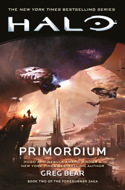 Front cover of Halo: Primordium by Greg Bear, paperback