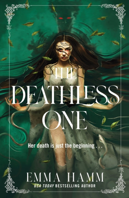 Front cover of The Deathless One by Emma Hamm, paperback