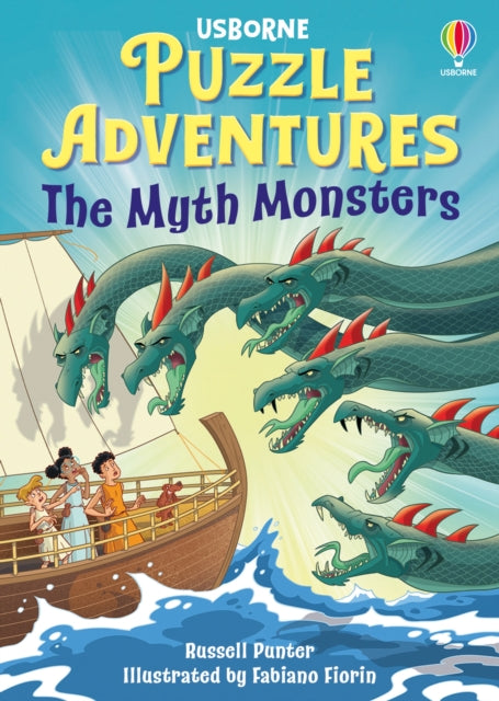 Front cover of Escape from the Greek Myth Monsters by Russell Punter, paperback