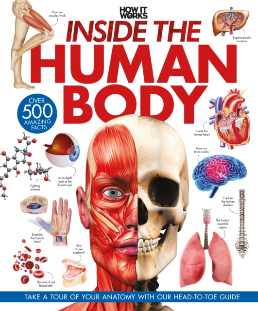 Front cover of Inside the Human Body by Future Publishing, hardback